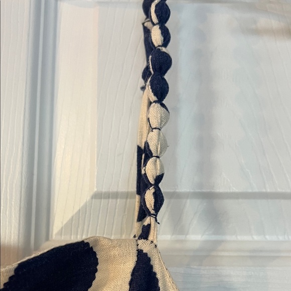 Christian Lacroix Blue and Cream Floral Midi Dress - Picture 2 of 7